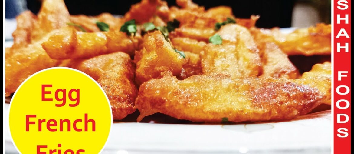 Egg French Fries Recipe | How To Make Fast Food At Home | New Cooking Channel 2021 | Snacks |
