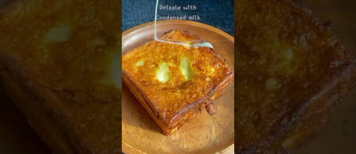 ASIAN STYLE FRENCH TOAST RECIPE ! #SHORTS