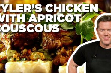 Tyler Florence's Brick Chicken with Apricot Couscous | Tyler's Ultimate | Food Network
