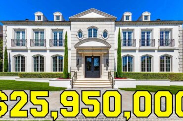 Classically Styled European Mansion in the Heart of Beverly Hills