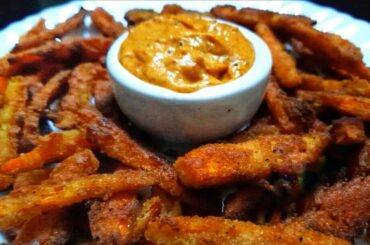 Carrot Fry Recipe|French fries using carrot|Simple Evening snack #eveningsnack #simpleeveningsnack