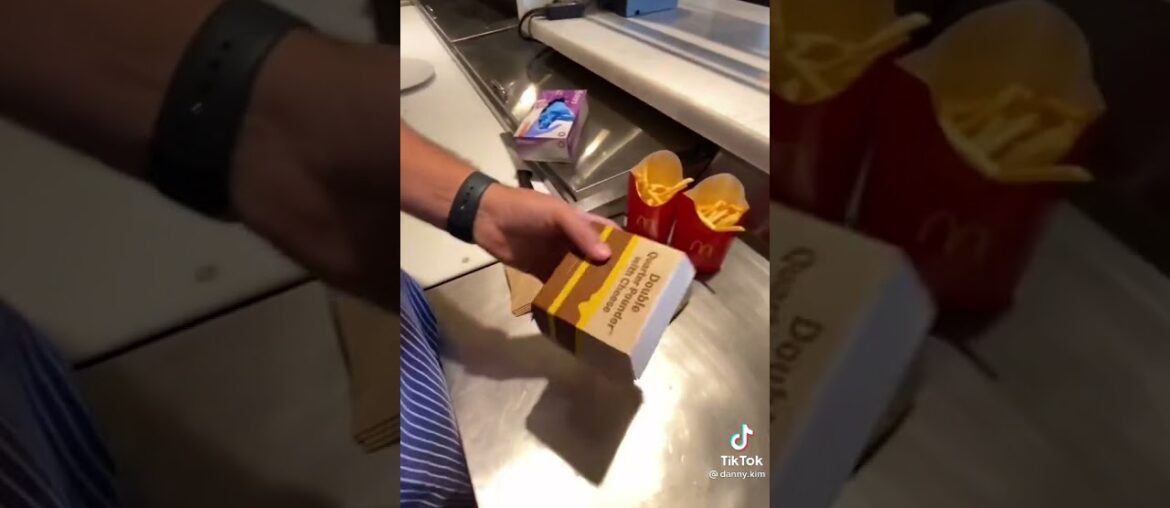 Asking my chef to turn my McDonald's into Gourmet food