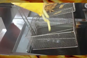 French fries Making in MAX Food Restaurant at Valiyora