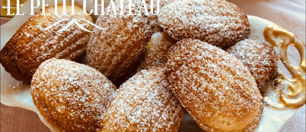 Lemon Madeleines Recipe.Elegant French treats. Truly classic & unique with the shell like appearance