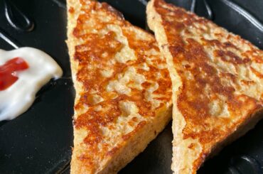 FRENCH TOAST RECIPE FOR BIGGINERS | Kids Breakfast Recipe #ytshorts #frenchtoast