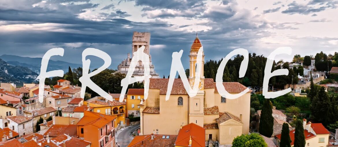 Aerial View of France | 4k Drone Footage With Relaxing Music