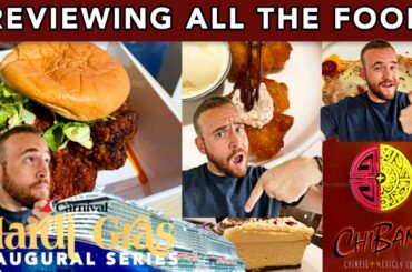 I Rank & Review All the Food on Carnival Mardi Gras | What to Avoid & Must Try