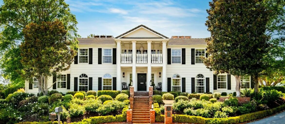 Spectacular Georgian Colonial Style Home in Rancho Palos Verdes Spectacular Georgian Colonial Style Home in Rancho Palos Verdes