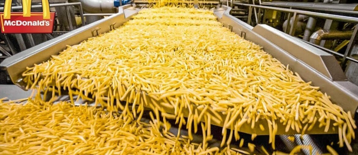 HOW MCDONALD’S FRENCH FRIES ARE MADE  FOOD PRODUCTION