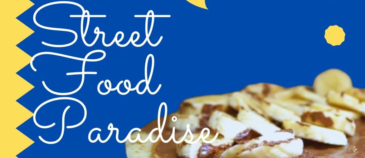 #20 Banana Nutella Crepes – France Street Food #Shorts #20 Banana Nutella Crepes - France Street Food #Shorts