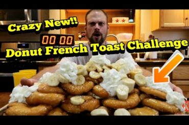 Eating World's First Donut French Toast | ManVFood | Epic