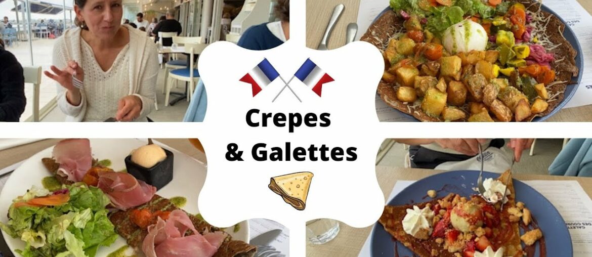 A Visit to the Beach for Crepes and Galettes!