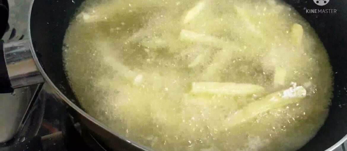 CRISPY FRENCH FRIES//MAKING CHRUNCHY FRIES