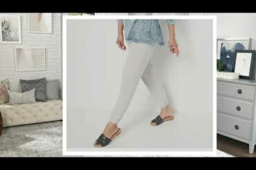 LOGO Lounge by Lori Goldstein French Terry Jogger Pants on QVC