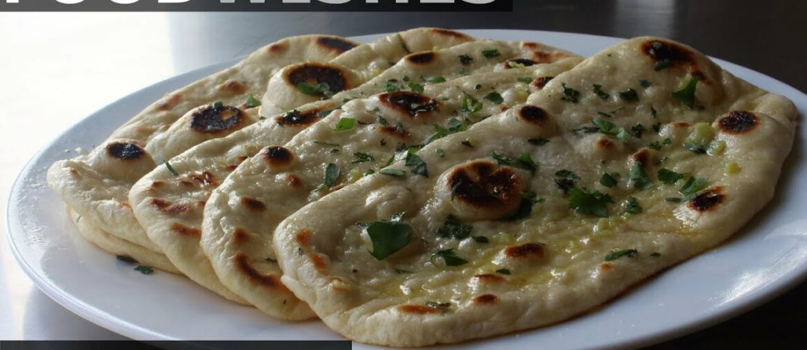 Garlic Naan – Easy Garlic Flatbread – Food Wishes Garlic Naan - Easy Garlic Flatbread - Food Wishes