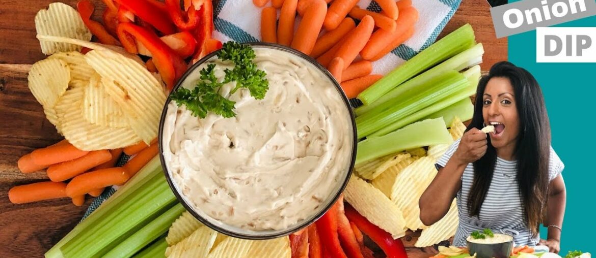 Easy French Onion Dip From Scratch | Quick and Easy Recipe