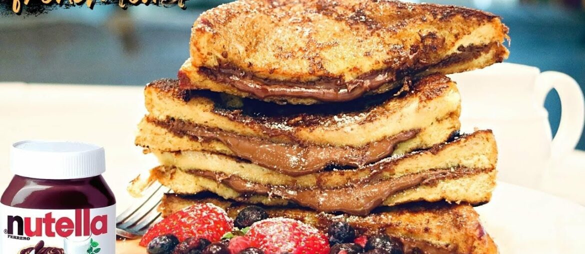Nutella French Toast Recipe | ThymeWithApril #Nutella #frenchtoast Nutella French Toast Recipe | ThymeWithApril #Nutella #frenchtoast
