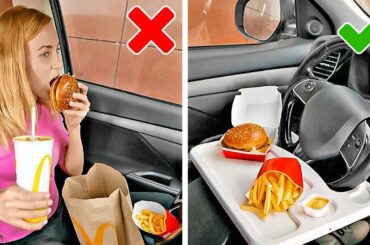 Unusual Hacks For Fast Food Lovers || Smart Ways To Eat Your Favorite Food