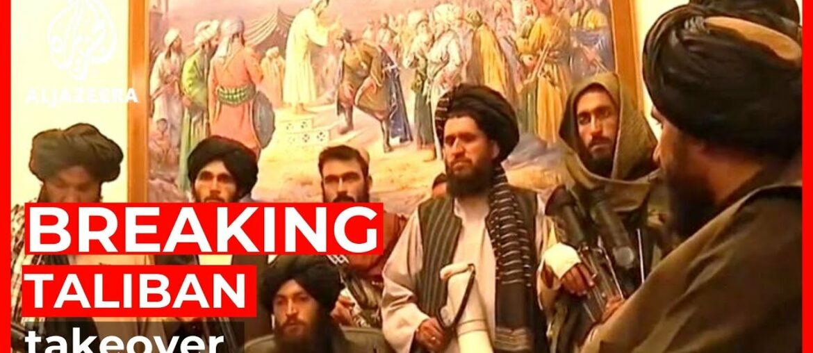 Taliban enters presidential palace in Kabul Taliban enters presidential palace in Kabul