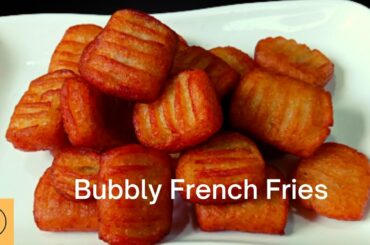Cheap Korean snacks | Bubbly French Fries | Fun recipes for kids to make | My favorite Korean snacks