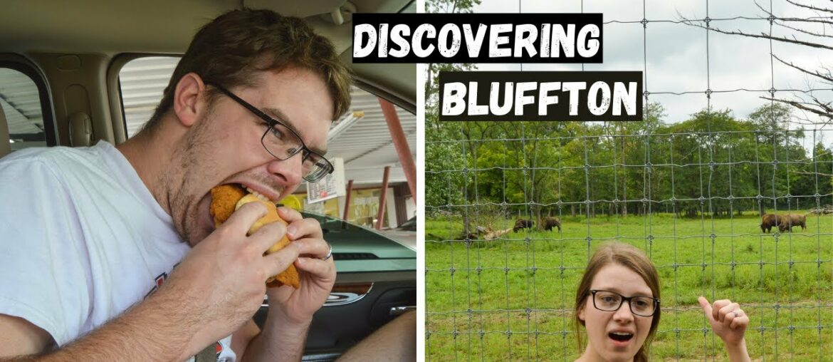 Small Town Series Ep. 2: Discovering BLUFFTON INDIANA (Bison, Drive-In Dining, & HUGE Tenderloins) Small Town Series Ep. 2: Discovering BLUFFTON INDIANA (Bison, Drive-In Dining, & HUGE Tenderloins)