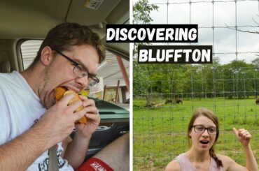 Small Town Series Ep. 2: Discovering BLUFFTON INDIANA (Bison, Drive-In Dining, & HUGE Tenderloins)
