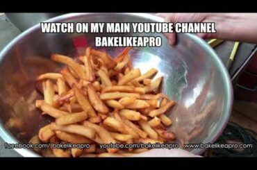 How To Make Amazing French Fries Recipe 4K