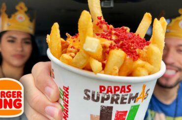 Burger King NEW Chipotle Papas Supremas (Supreme French Fries) Food Review