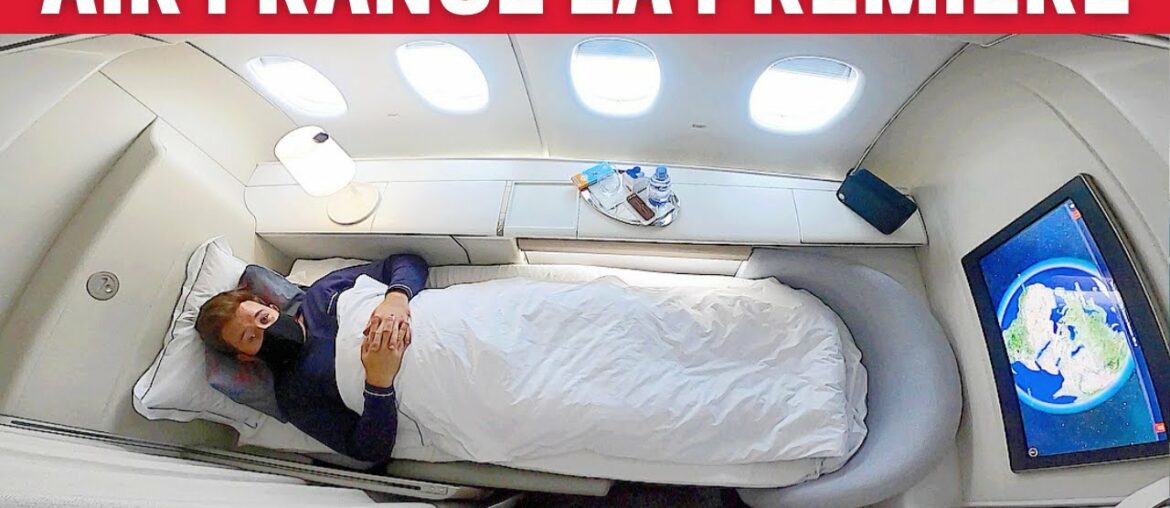 ALONE in Air France La Premiere *Most Exclusive First Class Flight*