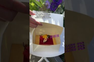 My Lockdown Birthday at home eating french fine dining from Hubert #shorts