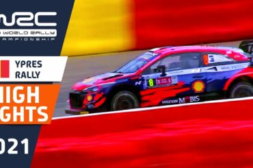 WRC HIGHLIGHTS Sunday Afternoon : Renties Ypres Rally Belgium 2021: WRC Rally Highlights and Results