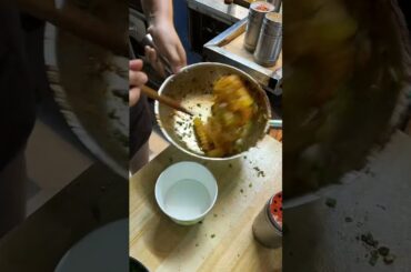 Stylish french fries Japanese street food