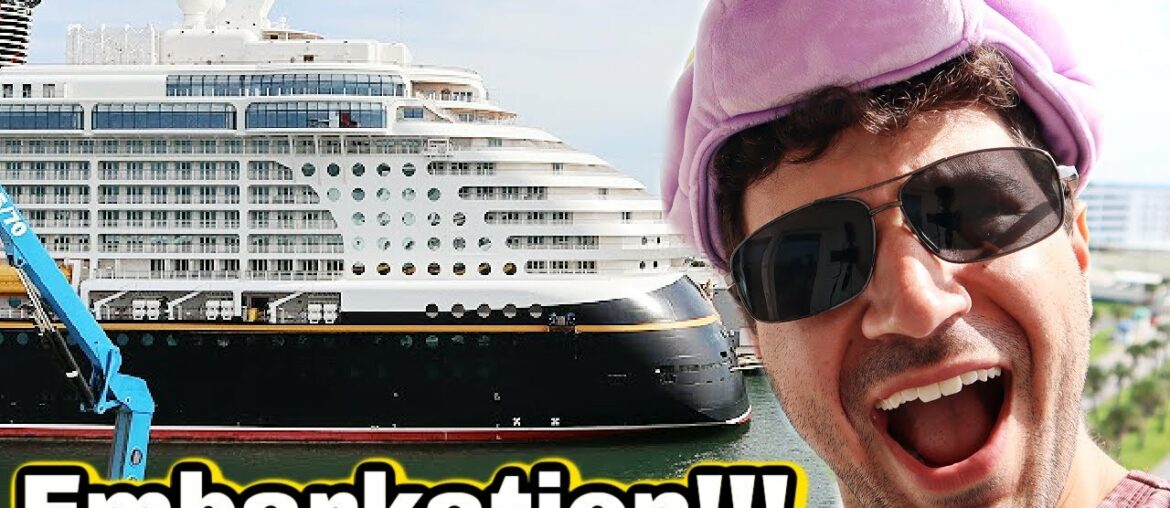 Embarkation Day!! Disney Cruise Line's First Reopening Cruise – 2021 Disney Cruise VLOG Day 1 Embarkation Day!! Disney Cruise Line's First Reopening Cruise - 2021 Disney Cruise VLOG Day 1