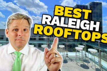 Best ROOFTOP Bars and Restaurants in Raleigh North Carolina