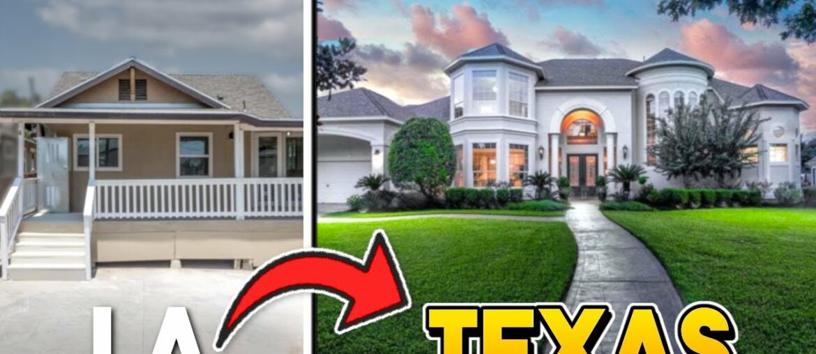What $1 Million Dollars Buys You in Los Angeles vs Texas What $1 Million Dollars Buys You in Los Angeles vs Texas