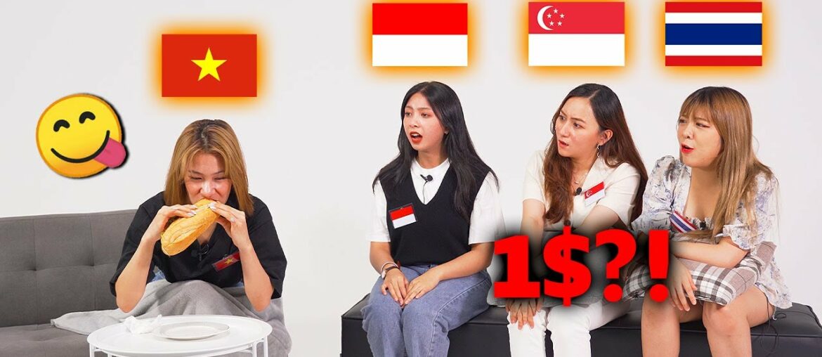 CHEAPEST MEALS in Southeast ASIA for under $1