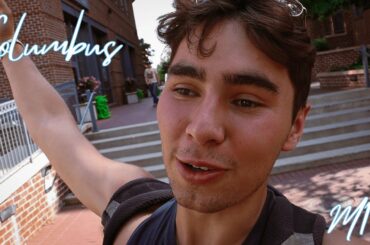 exploring short north | arena district | eating at north market | moving to columbus vlog