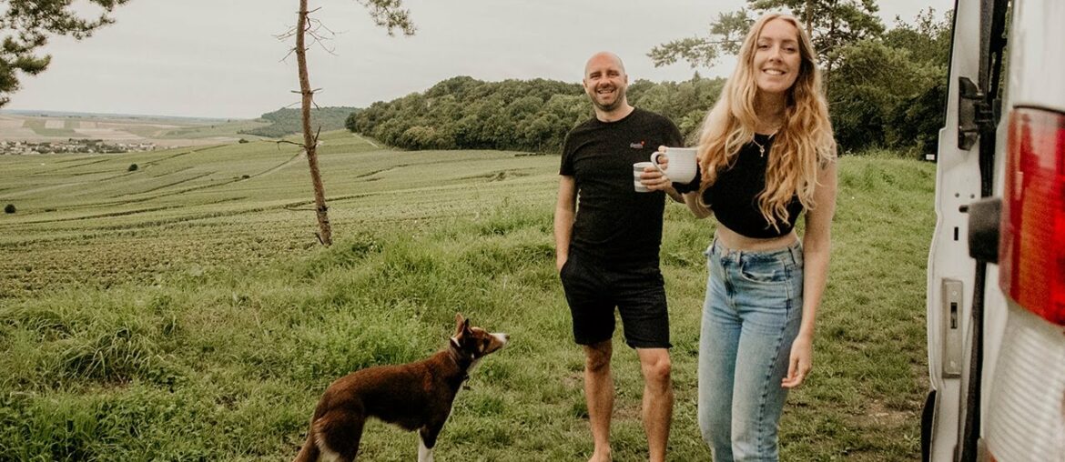 WILD CAMPING IN THE VINEYARDS OF FRANCE | VAN LIFE DIARIES WILD CAMPING IN THE VINEYARDS OF FRANCE | VAN LIFE DIARIES