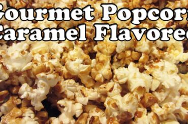Popcorn Corn Caramel Gourmet - Microwave Air Popped Kernels - Easy Desserts - Dessert Ideas Jazevox