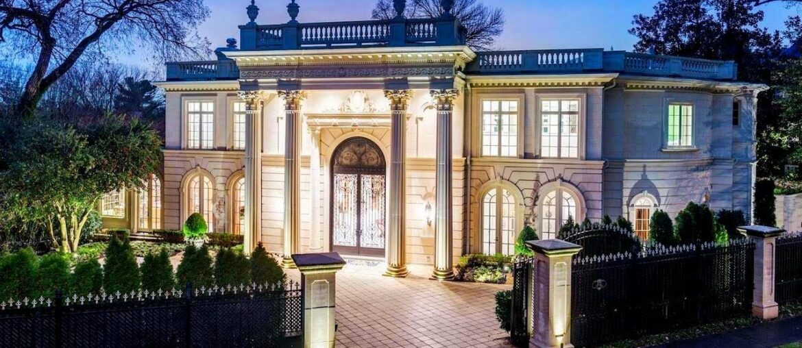 Magnificent Beaux Arts Style Stone Mansion in Washington, D.C. Magnificent Beaux Arts Style Stone Mansion in Washington, D.C.