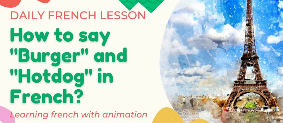 Learning French for beginners - Vocabulary Daily (Food) | DailyFrench Lesson 10