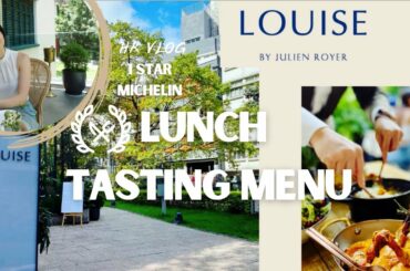 Enjoy a trip to France @ Louise - The One Michelin Star French Restaurant in Soho HK | HK Vlog