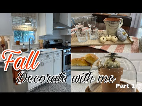 Fall 2021 decorate and clean with me | Cozy Fall kitchen and dining room decor ideas | Freezer prep Fall 2021 decorate and clean with me | Cozy Fall kitchen and dining room decor ideas | Freezer prep