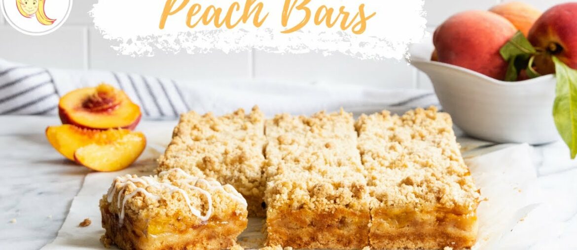 Amazing Peach Bars | easy, plant-based, vegan Amazing Peach Bars | easy, plant-based, vegan
