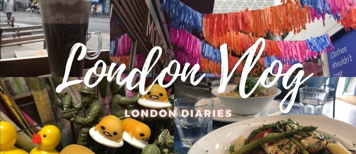 SUNDAY VLOG / London diaries / French restaurant, shopping, cafe