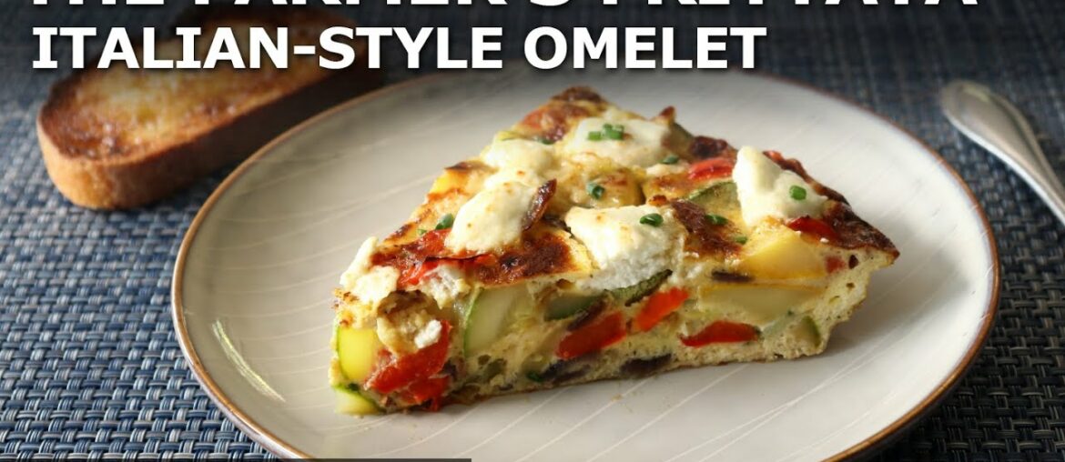 The Farmer’s Frittata – Italian-Style Omelet – Food Wishes The Farmer’s Frittata - Italian-Style Omelet - Food Wishes