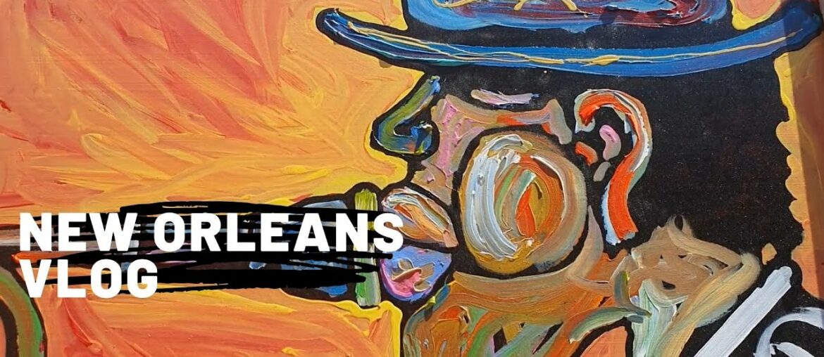 New Orleans Vlog 2021 | A Chill Weekend: Great Architecture, French Quarter, Eating Alligator, & Art