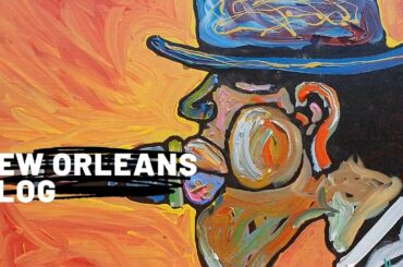 New Orleans Vlog 2021 | A Chill Weekend: Great Architecture, French Quarter, Eating Alligator, & Art