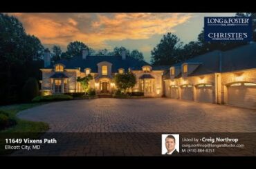 Sale: 7 Beds - 7 Baths - 15087 sq ft - Ellicott City - MD [$3,375,000] MLS #: MDHW2003482