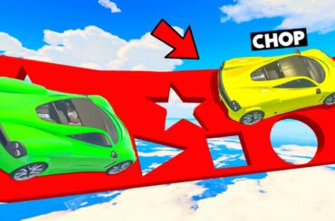 CHOP CHALLENGED ME AGAIN INSANE RACE OF GTA 5